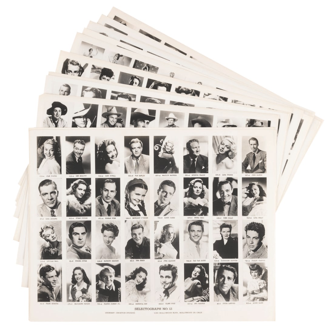 A Collection of Celebrity Selectographs. (1 of 10)