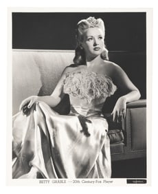 A Betty Grable Portrait by Frank Powolny.