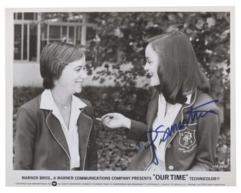 A Pamela Sue Martin Signed "Our Time" Publicity Photo.