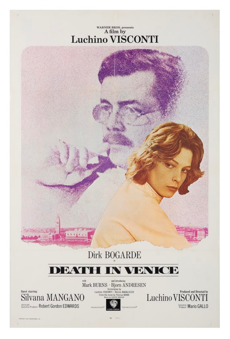A "Death in Venice" One-Sheet Poster. (1 of 1)
