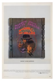 A "McCabe & Mrs. Miller" One-Sheet Poster.