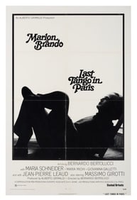 A "Last Tango in Paris" One-Sheet Poster.