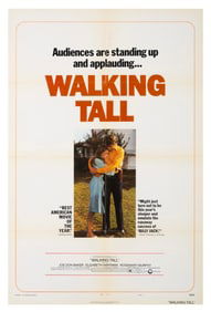 A "Walking Tall" One-Sheet Poster.