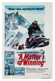 "A Matter of Winning" One-Sheet Poster.