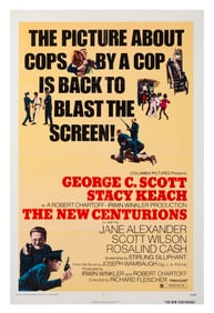 A "The New Centurions" One-Sheet Poster.