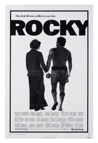 A "Rocky" One-Sheet Poster.