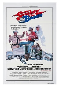 A "Smokey and the Bandit" One-Sheet Poster.