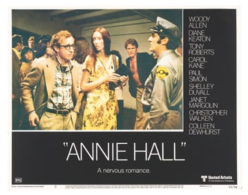 An "Annie Hall" Lobby Card.