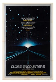 A "Close Encounters of the Third Kind" One-Sheet Poster.