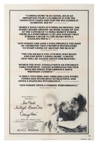 A Pair of "Coming Home" One-Sheet Posters.