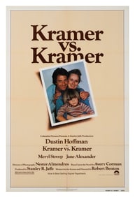 A "Kramer vs. Kramer" One-Sheet Poster.