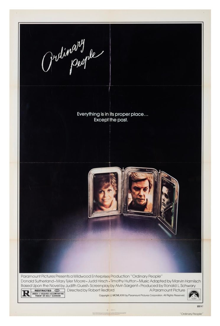 An "Ordinary People" One-Sheet Poster. (1 of 1)