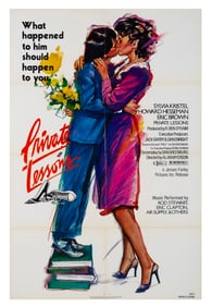 A "Private Lessons" One-Sheet Poster.