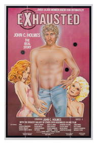 An “Exhausted: John C. Holmes, the Real Story?? Poster. (1 of 1)