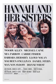 A "Hannah and Her Sisters" One-Sheet Poster.