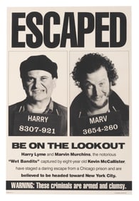 A "Home Alone 2" Wet Bandits Theater Standee.