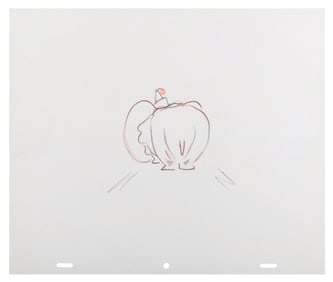 A Dumbo Drawing By Hugh Fraser.