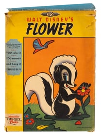 A 1940s “Bambi” Flower Character Plak.