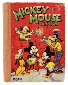 A 1945 Mickey Mouse Annual.