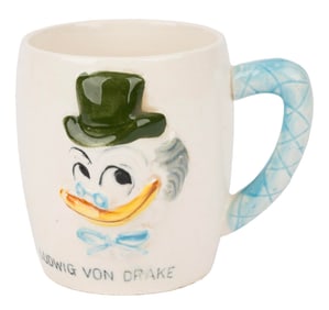 A 1960s Ludwig Von Drake Mug.