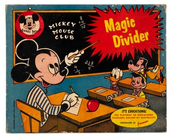A Mickey Mouse Club Magic Divider.