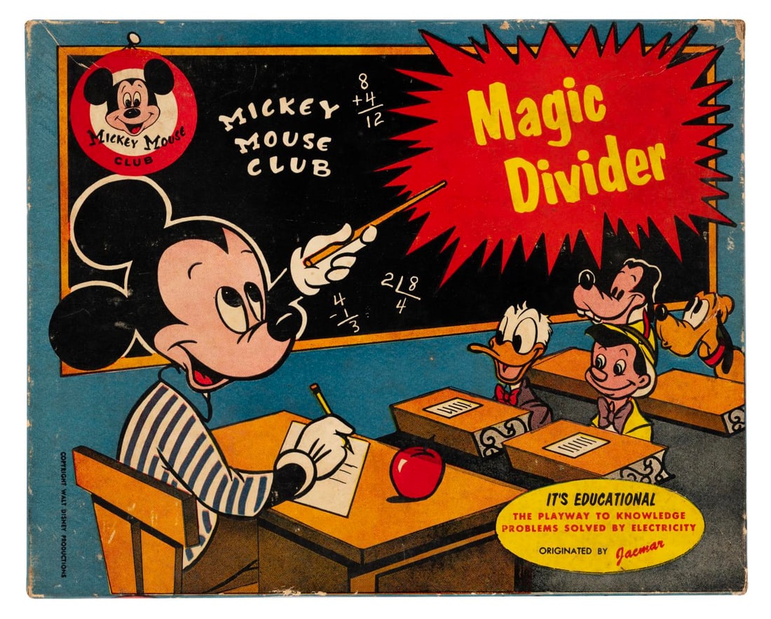 A Mickey Mouse Club Magic Divider. (1 of 3)