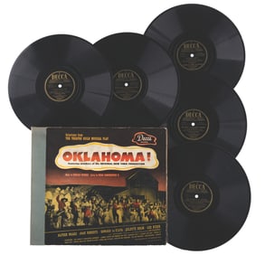 An “Oklahoma!” Original Broadway 10” Record Set.