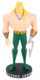 An Aquaman Justice League Animated Series Maquette.
