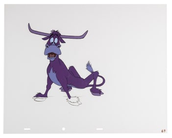 A Walt Disney Presents “Highway to Trouble” Production Cel.