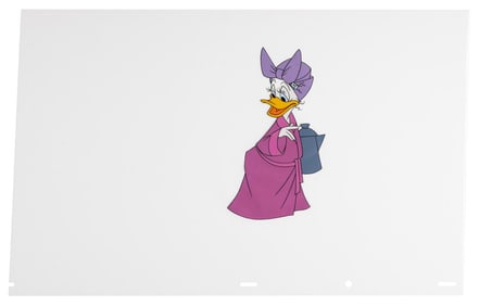 A Daisy Duck "How to Have an Accident at Work" Production Cel.