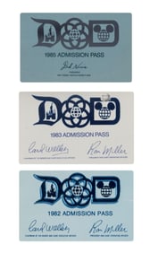 Three Disney Parks Admission Passes.