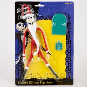 A Santa Jack Skellington Action Figure.