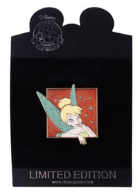 A Disney Shopping Tinker Bell Portrait Pin.