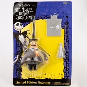 A "Nightmare Before Christmas" Mayor Action Figure.