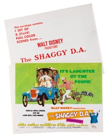 A Set of Disney’s "The Shaggy D.A." Lobby Cards.