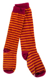 A Pair of Pirates of the Caribbean Cast Member Socks.