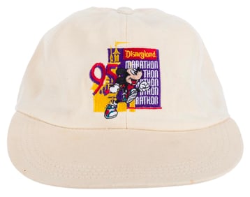 A Disneyland Marathon 1995 Baseball Hat.