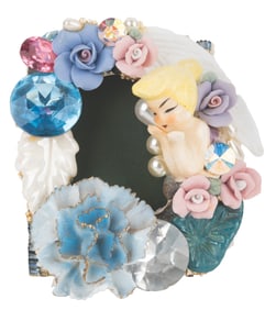 A Handmade Tinker Bell Frame.