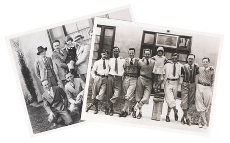 A Pair of Early Walt Disney Studios Photos.