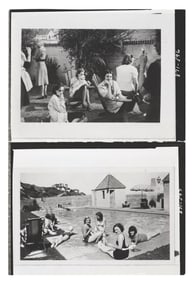 Two 1930s Photos of Disney Ink & Paint Women.