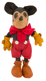 An Early Borgfeldt Mickey Mouse Doll.
