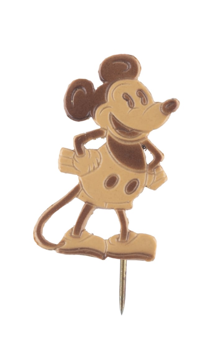 A Mickey Mouse Celluloid Stickpin. (1 of 2)