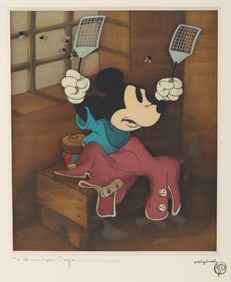 A "Brave Little Tailor" Original Production Cel.