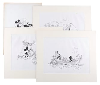 “Mickey’s Man Friday" Original Publicity Art.