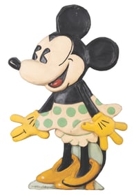 An Old King Cole Minnie Mouse Display.