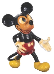 A Rare Mickey Mouse Full 3D Store Display Figure.
