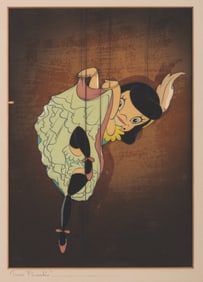 A "Pinocchio" Original Production Cel.