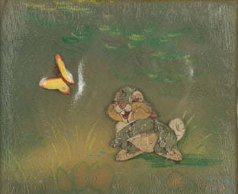 An Original Production Cel from “Bambi.