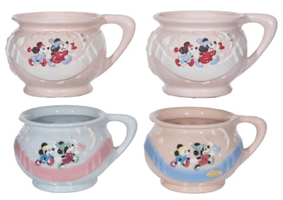 A Collection of Rare Walt Disney Chamber Pots.
