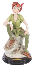 A Giuseppe Armani Peter Pan Sculpture.